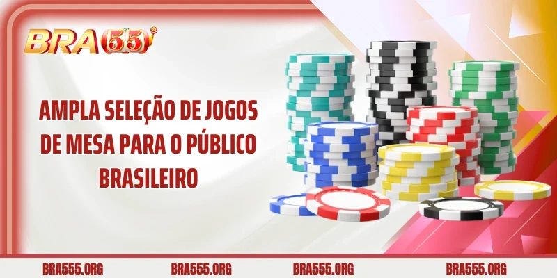 Ampla seleção de jogos de mesa para o público brasileiro