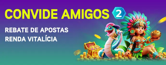 Programa de convite com rebate de apostas e renda vitalícia no Bra55