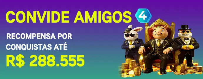 Recompensas por conquistas de até R$ 288.555 ao convidar amigos no Bra55