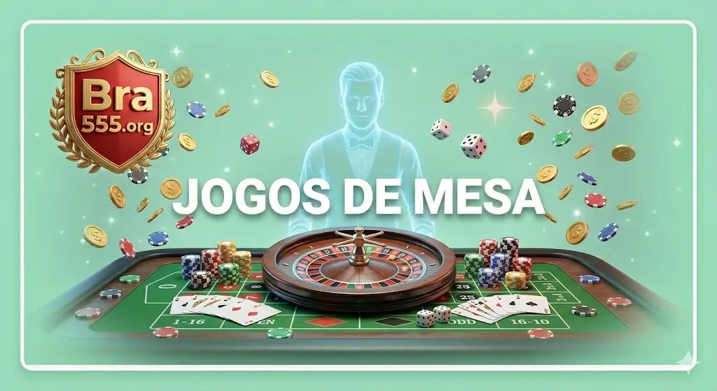 Jogos de mesa clássicos como roleta e blackjack no cassino online Bra55