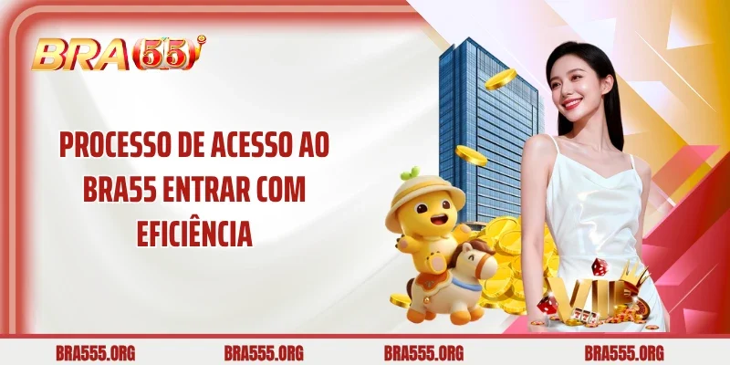 Processo de acesso ao Bra55 entrar com eficiência