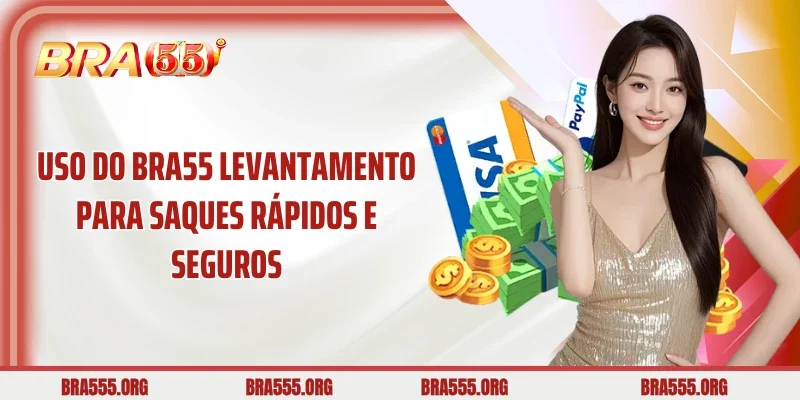 Uso do Bra55 Levantamento para saques rápidos e seguros